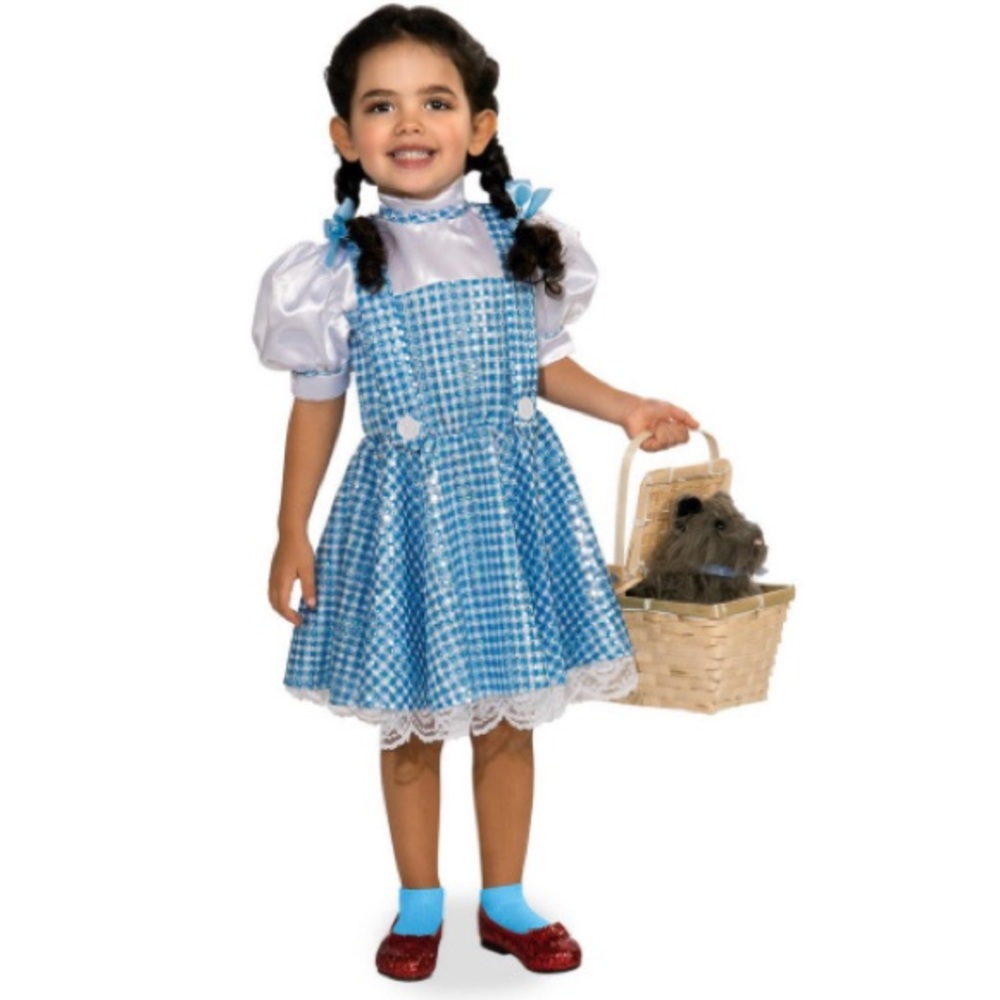 Wizard Of Oz Sequined Dorothy Costume